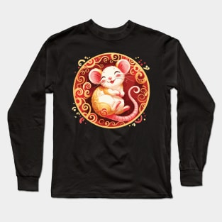 Chinese Zodiac Year of the Rat Long Sleeve T-Shirt